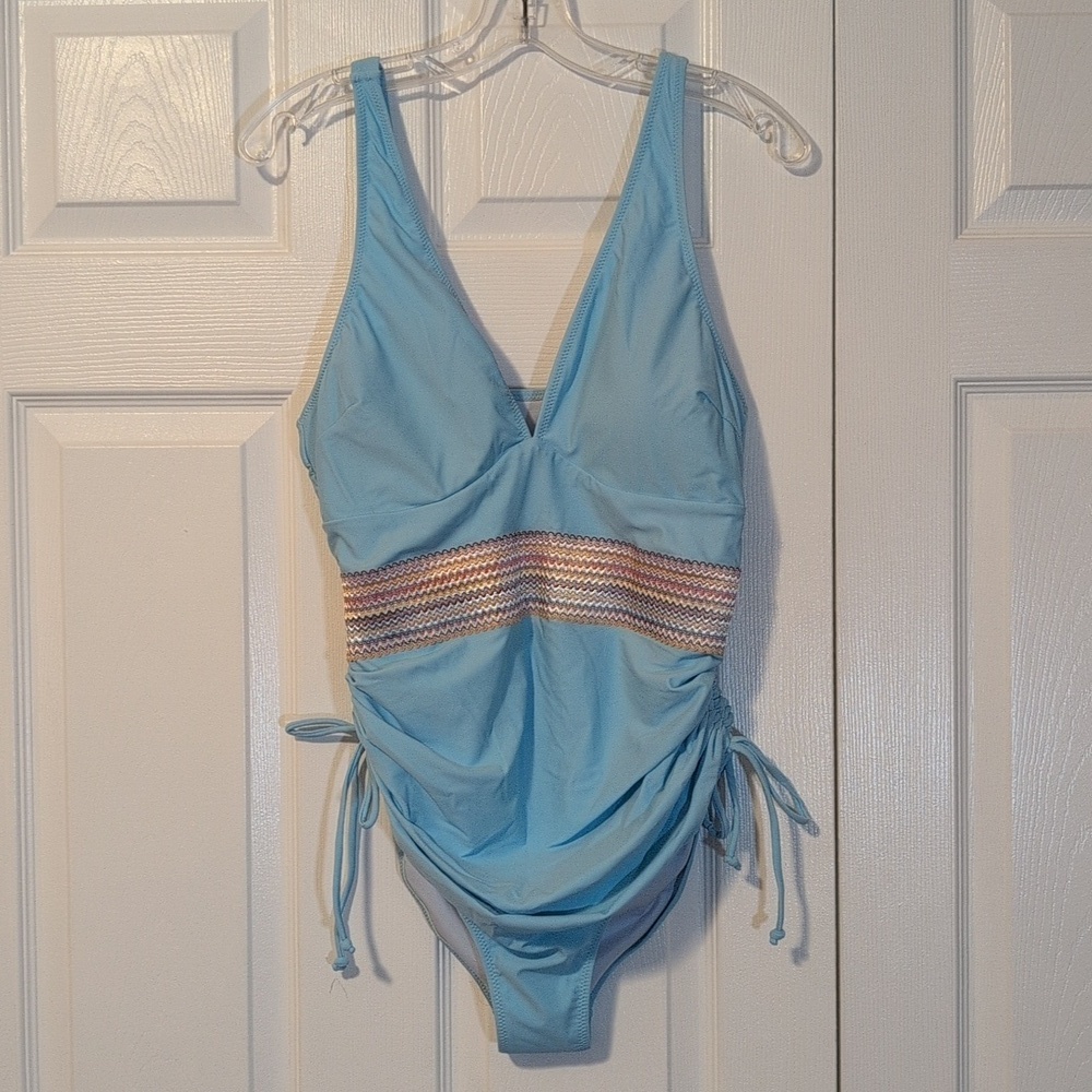 Blooming Jelly Tummy Control One-Piece Swimsuit NWT Size L
